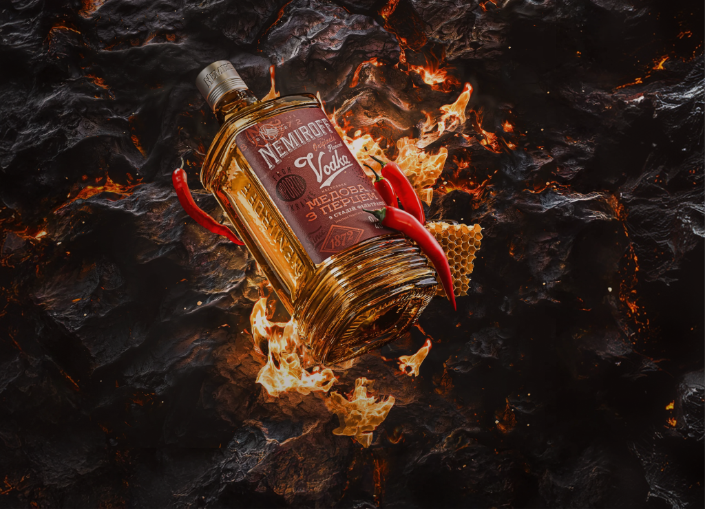 Anton Shmerkin lifestyle article vodka Nemiroffwith chilli pepper spicy